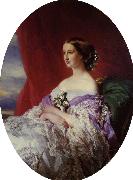 Franz Xaver Winterhalter The Empress Eugenie France oil painting reproduction